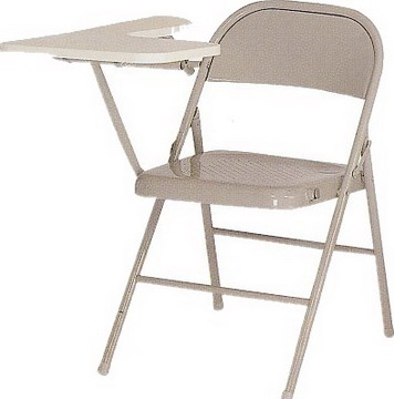 橋牌鐵板面課桌折合椅