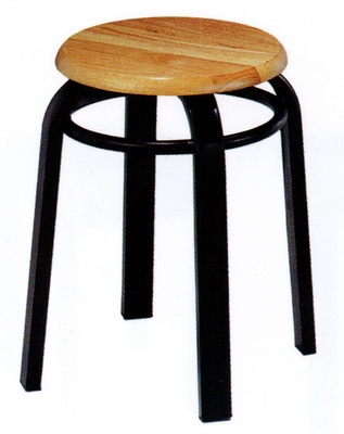 扁管加圈實木椅