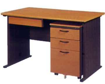 雅博120鋼木桌